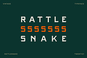 Rattlesnake - Vintage Serif Font, a Serif Font by Creative Type (Thumbnail 3 of 13)