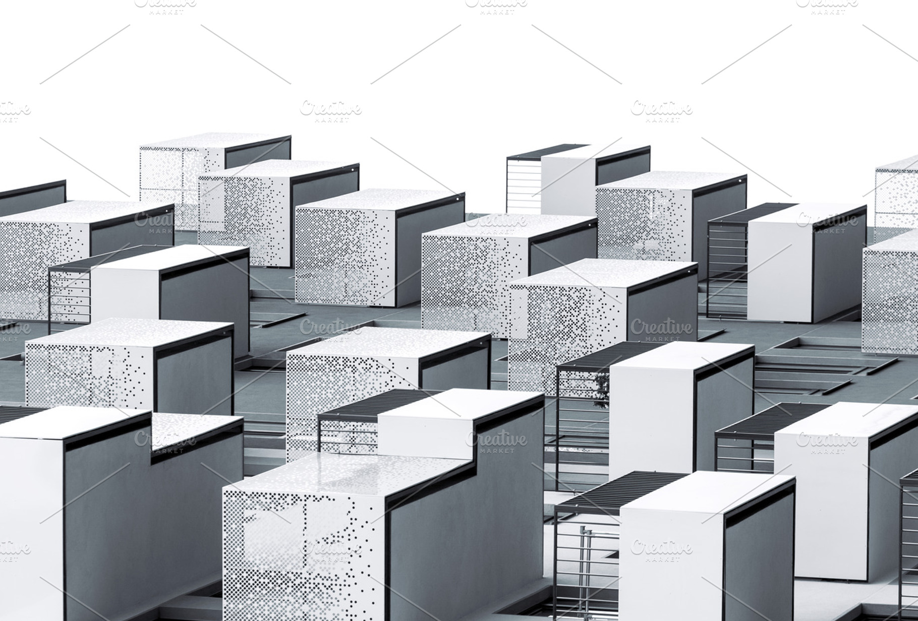 Abstract architecture texture, an Abstract Photo by BOOCYS