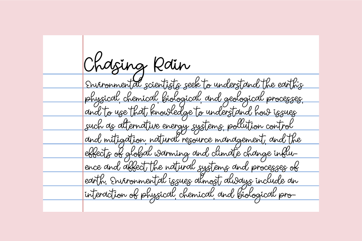 NOTEBOOK HANDWRITING FONT BUNDLE V6, a Handwritten Font by Blush Font Co. (Photo 11 of 11)