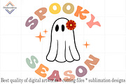 Retro Halloween Sublimation - 20 PNG, a Decorative Illustration by DiamondShop (Thumbnail 5 of 11)
