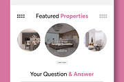 Real Estate Landing Page Layout, an UI Kit Template by CreativeShaper (Thumbnail 4 of 5)