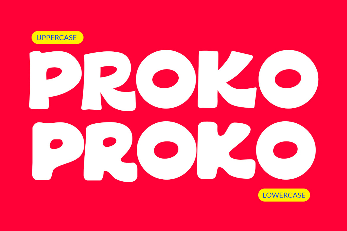 Proko - Typeface, a Sans Serif Font by Ideal Eksis (Photo 4 of 7)