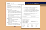 ATS Friendly Resume Template, a Resume Template by VictoriousVita (Thumbnail 3 of 7)