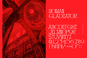 ROMAN GLADIATOR Serif Typeface, a Serif Font by CvanderKleut (Thumbnail 4 of 6)