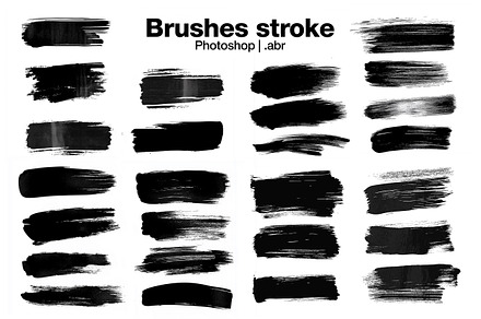 Watercolor Stroke PS Brushes, a Brush Add-On by INTENTFX