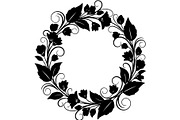 Floral Wreath Frame Bundle, an Object Graphic by Creativeshirt (Thumbnail 15 of 20)