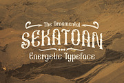 Sekatoan Typeface, a Font by Arterfak Project (Thumbnail 1 of 6)