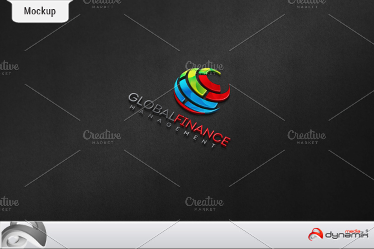 Global Finance - Logo Template, a Branding & Logo Template by DynamikMedia (Photo 3 of 5)