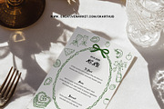 Wedding Line Art SVG Bundle Clipart, a Decorative Illustration by OKArtHub (Thumbnail 7 of 8)