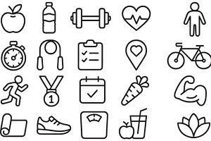Vector illustration featuring health, an Illustration by ZinetroN