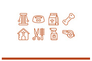 Pet Care Icon Pack, an Outline Icon by Tekuni (Thumbnail 9 of 10)