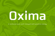 Oxima Font Family, a Sans Serif Font by Graviton Font Foundry (Thumbnail 1 of 6)
