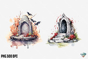 Dracula's Grave Halloween, an Illustration by Gemstone (Thumbnail 8 of 12)