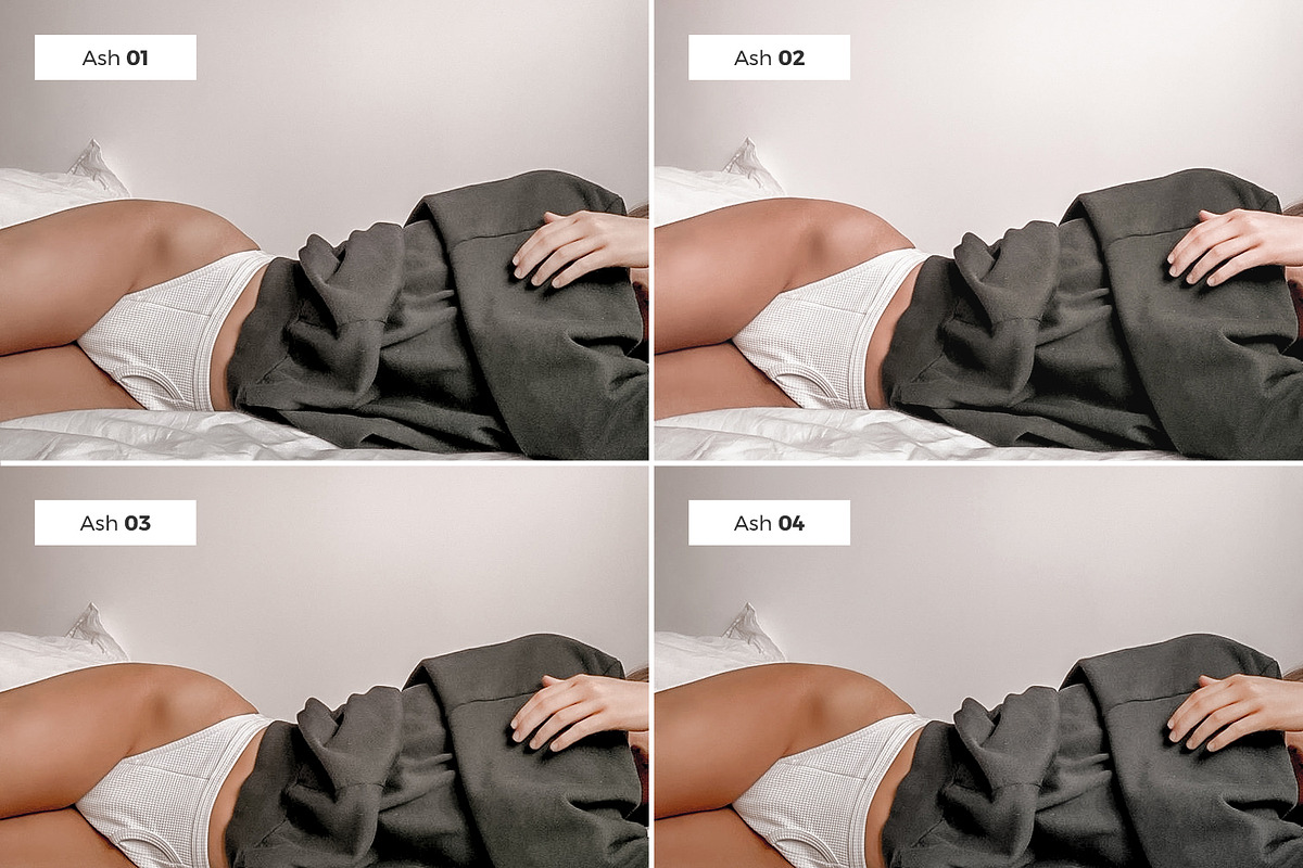 4 Lightroom Presets ASH, an Action Add-On by Graace Studio (Photo 4 of 8)