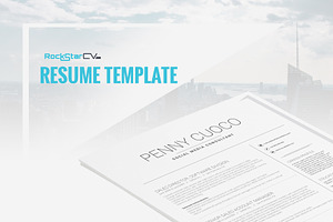 Resume Template Volantis B