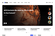 Atlas - Blog & News WordPress Theme, a WordPress Template by TMRW Studio (Thumbnail 3 of 8)