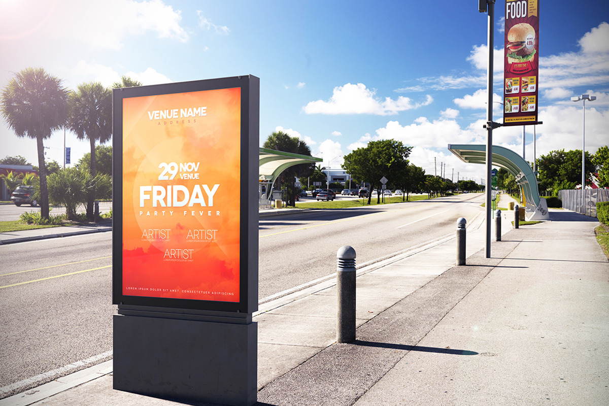 Urban Poster Mockup, a Print Template by MahmoudRafik (Photo 9 of 12)