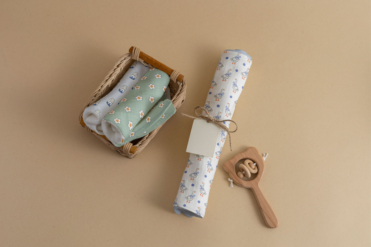 Baby textile prints collection, a Pattern Graphic by GooseFrol (Photo 13 of 33)