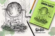 Watercolor Earth, a Technology Illustration by Graphobia (Thumbnail 5 of 9)