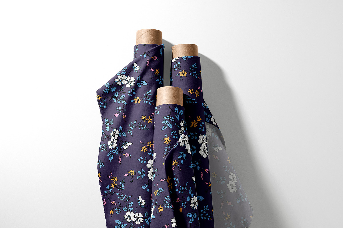 Vintage Wildflower Pattern Bundle, a Pattern Graphic by StudioGlouna (Photo 8 of 11)