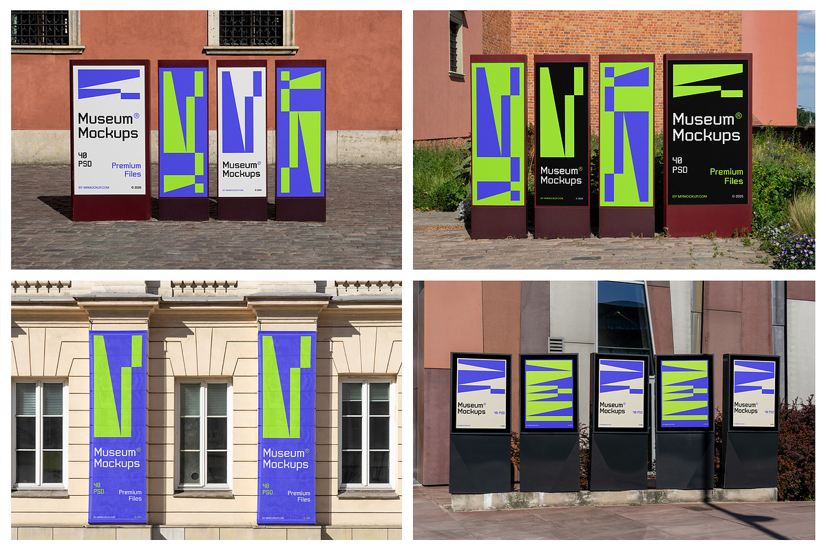 Museum Mockups - Poster & Billboards, an Advertising Mockup by Mr.Mockup™ (Photo 16 of 20)