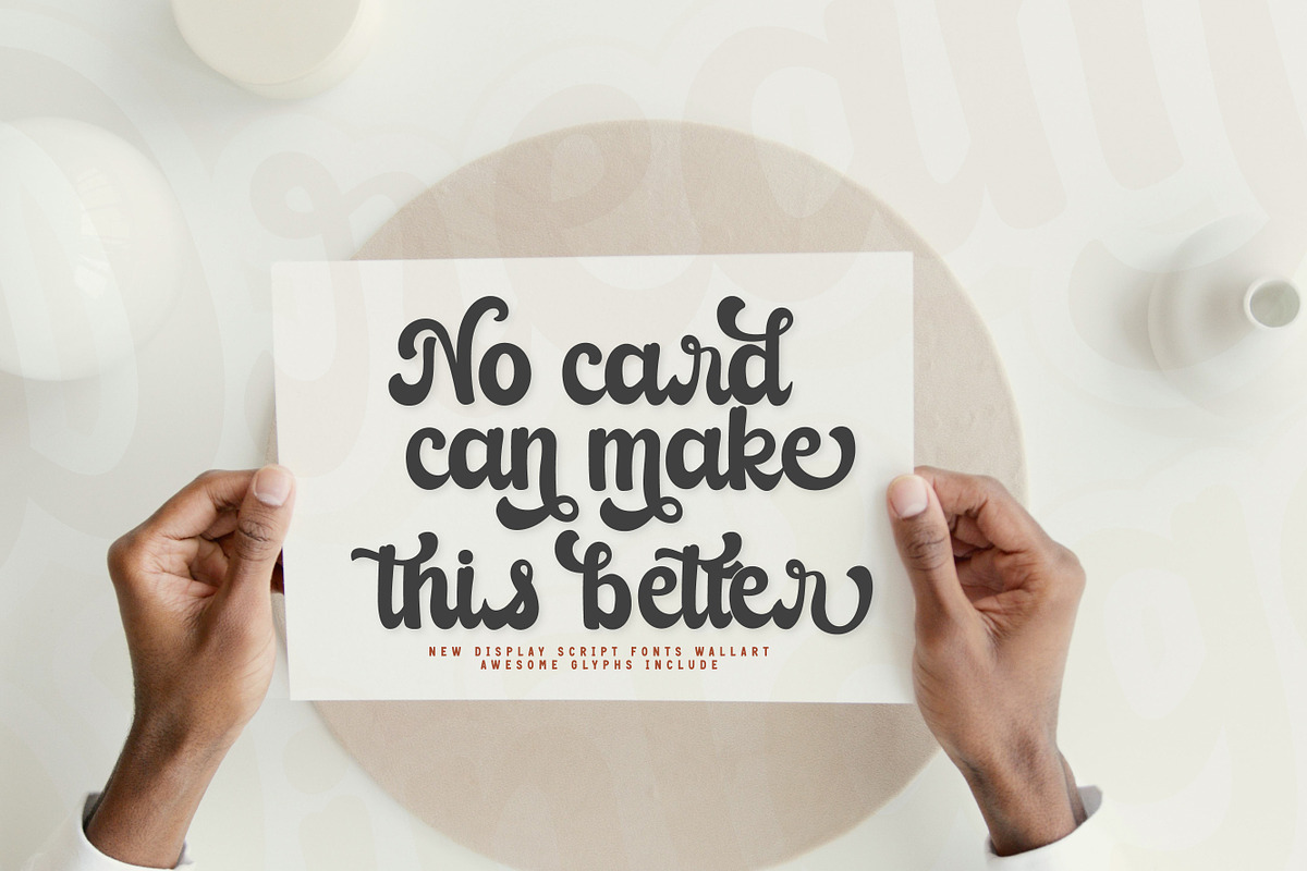 Dream Vintage, a Handwritten Font by Mini_World (Photo 5 of 5)