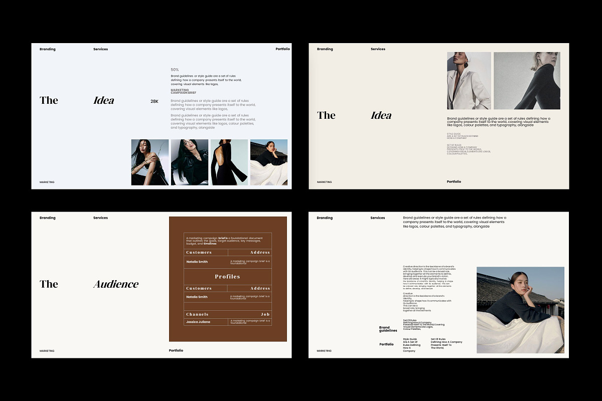 Creative Direction Template, a Presentation Template by Studio Industry (Photo 7 of 10)