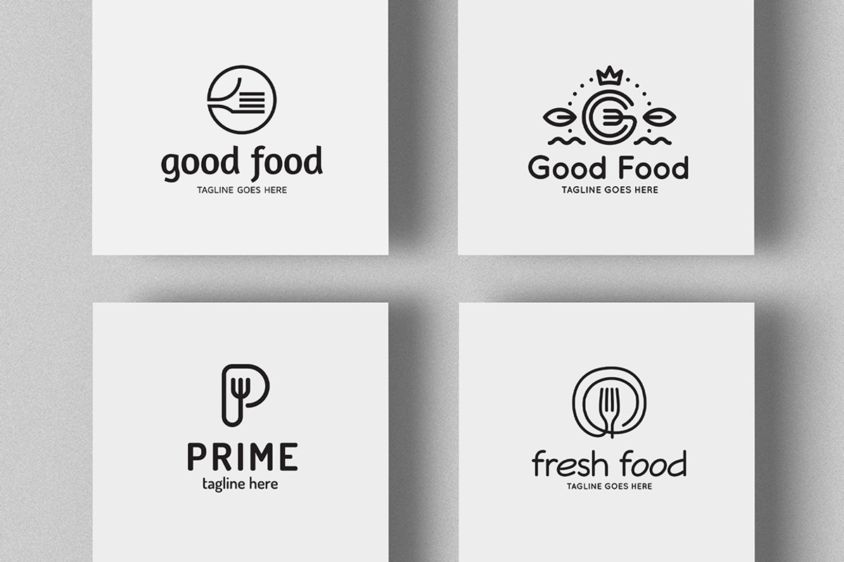 Food Logo Set, a Branding & Logo Template by Falcon eye (Photo 7 of 7)