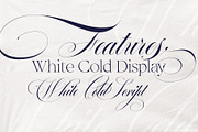 White Cold | Old And Elegant, a Script Font by Alcode (Thumbnail 2 of 14)
