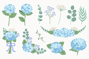 Flowers Clipart Bundle, a Decorative Illustration by Anna Studio (Thumbnail 12 of 12)