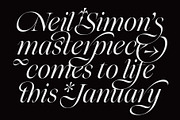 Niven Italic, a Font by Simon Walker (Thumbnail 1 of 9)