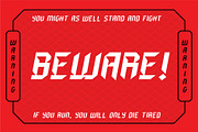 Namanoha Typeface, a Sans Serif Font by ANDR35 (Thumbnail 2 of 6)