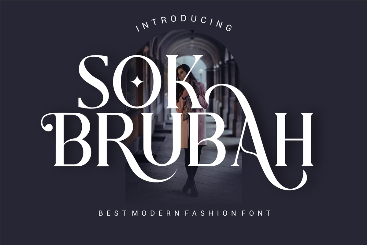 Sok Brubah Font, a Serif Font by Onotype (Photo 1 of 5)