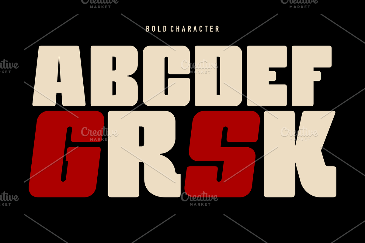 Block Head – Geometric Display Font, a Sans Serif Font by Linecreative (Photo 2 of 7)