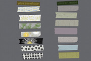Washi tape mockup plus make yours!, a Product Mockup by Sofs designs (Thumbnail 3 of 3)