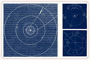 Vintage Space vector illustrations, an Education Illustration by Mr Vintage (Thumbnail 10 of 13)
