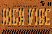 High Vibe, a Font by fopifopi (Thumbnail 1 of 5)