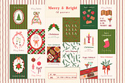 Merry & Bright. Christmas Collection, a Seasonal Illustration by Olya Haifisch (Thumbnail 6 of 12)