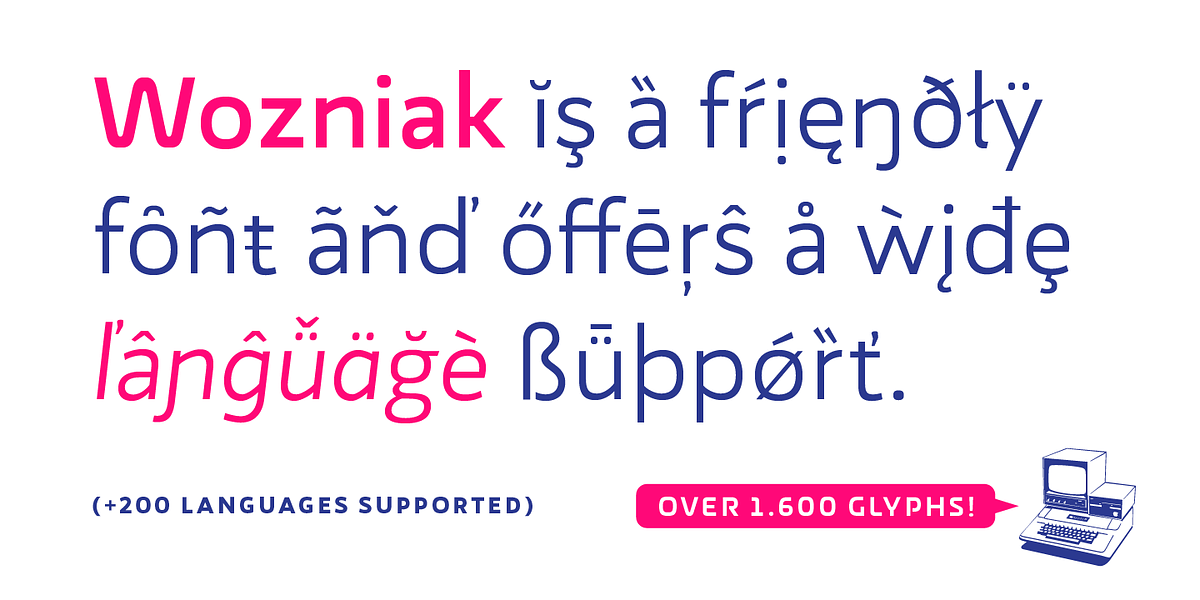 Wozniak, a Sans Serif Font by Untype (Photo 6 of 26)
