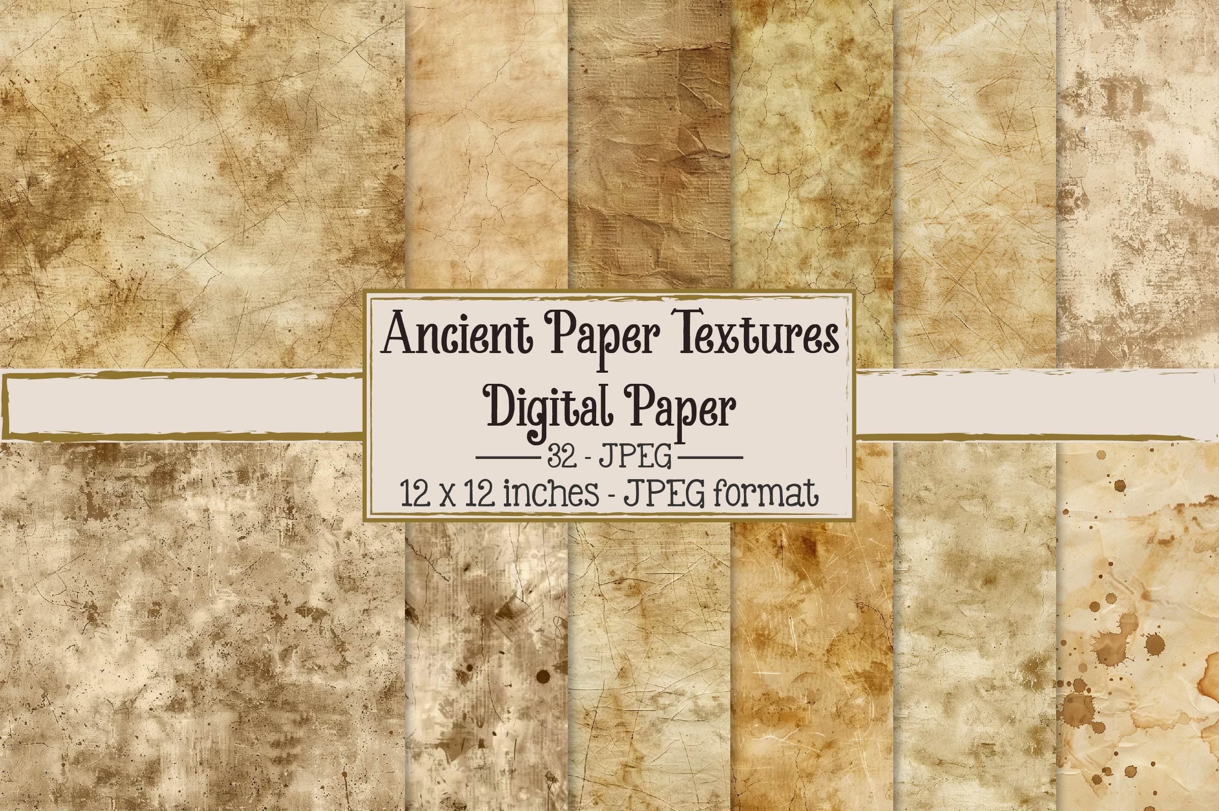 Ancient Paper Textures, a Texture Illustration by DreamPrint404