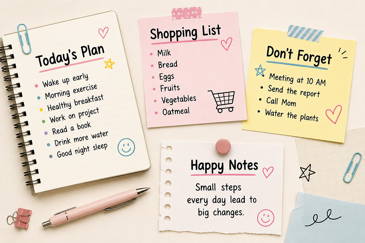 Handy Notes, a Handwritten Font by Wow Magic (Photo 3 of 7)