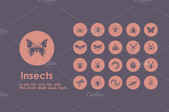 Insects Icons