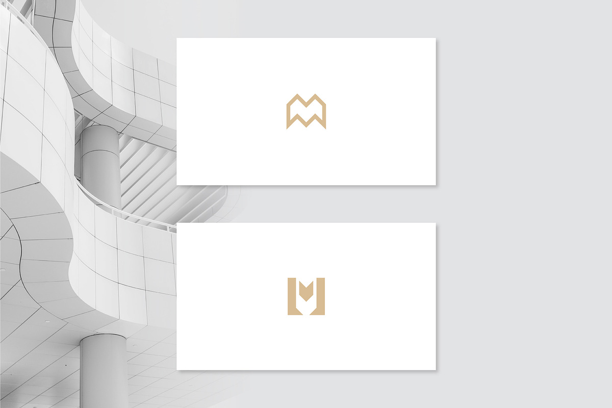 25 Monogram Letter M Logo, a Branding & Logo Template by Lightsense (Photo 9 of 10)