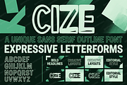 Cize - Elegant Modern Serif, a Serif Font by Astuti Studio (Thumbnail 1 of 25)