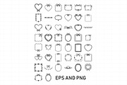 Coquette Valentine Frame Border Clip, an Illustration by Daily.Designs (Thumbnail 5 of 6)
