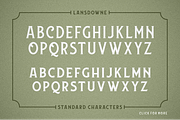 Lansdowne, a Serif Font by Twicolabs Fontdation (Thumbnail 8 of 8)