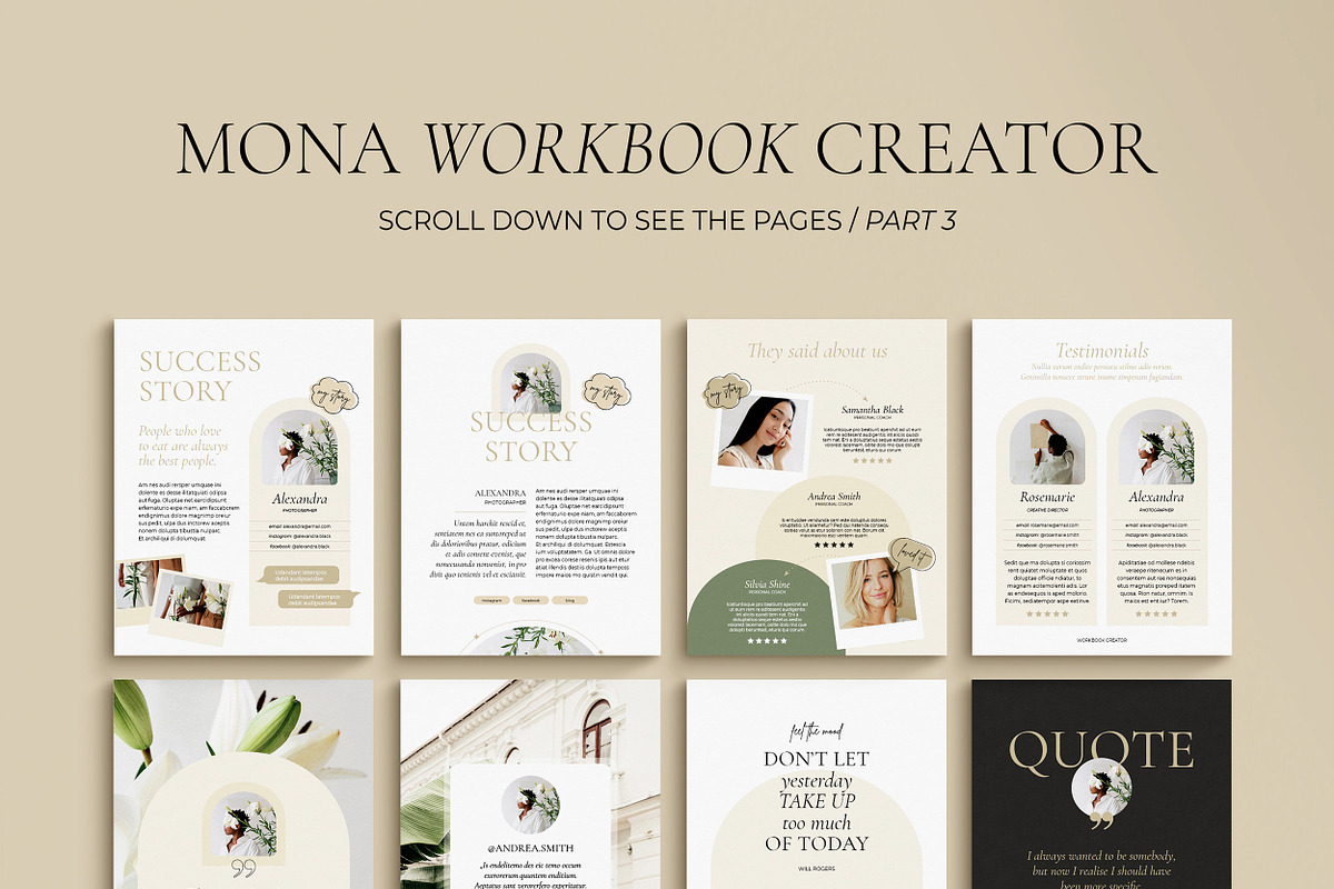 2in1 eBook+WorkBook for Course 2023, a Magazine Template by Mirazz (Photo 31 of 41)