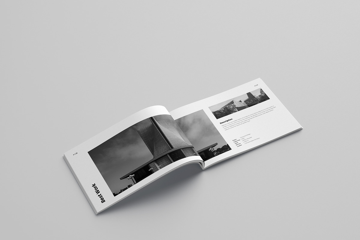 Architecture Portfolio Template, a Brochure Template by Spark_Creative (Photo 16 of 25)