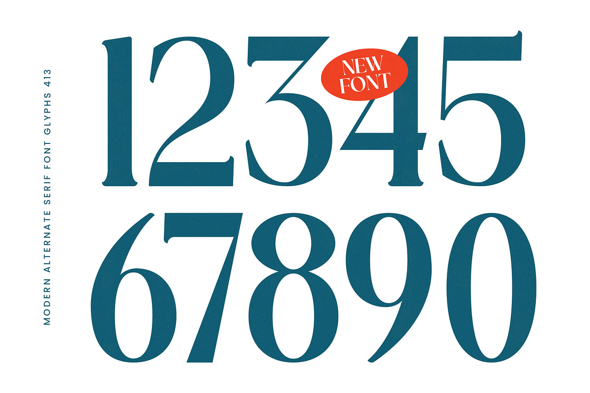 Quarky Kitchen Modern Serif Font, a Serif Font by timelesstype.co (Photo 11 of 20)