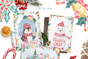 Christmas Tale Watercolor Clipart, an Animal Illustration by Catherine Wheel (Thumbnail 7 of 14)